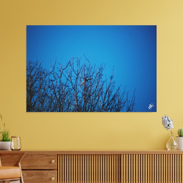 Langley vattenfront #8 canvastryck (Insitu (Vardagsrum))