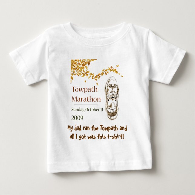 Långlivad baby - PAPPA Tee (Framsida)