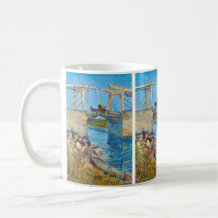 Langlois Bridge i Arles (1888) Vincent Van Gogh Kaffemugg