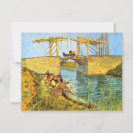 Langlois Bridge i Arles av Vincent van Gogh