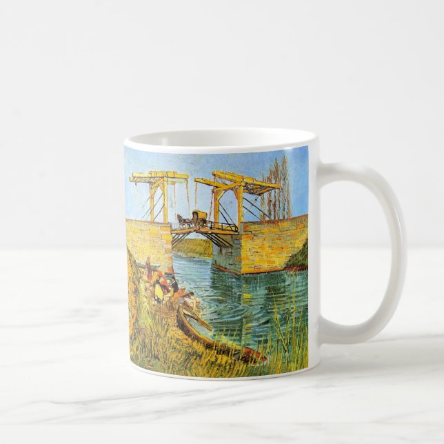 Langlois Bridge i Arles av Vincent van Gogh Kaffemugg (Höger)