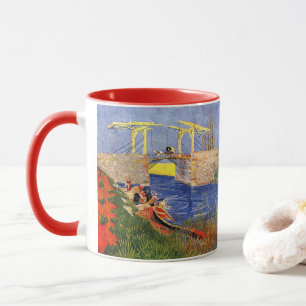 Langlois Bridge i Arles av Vincent van Gogh Mugg