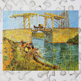 Langlois Bridge i Arles av Vincent van Gogh Pussel