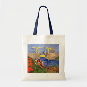 Langlois Bridge i Arles av Vincent van Gogh Tygkasse