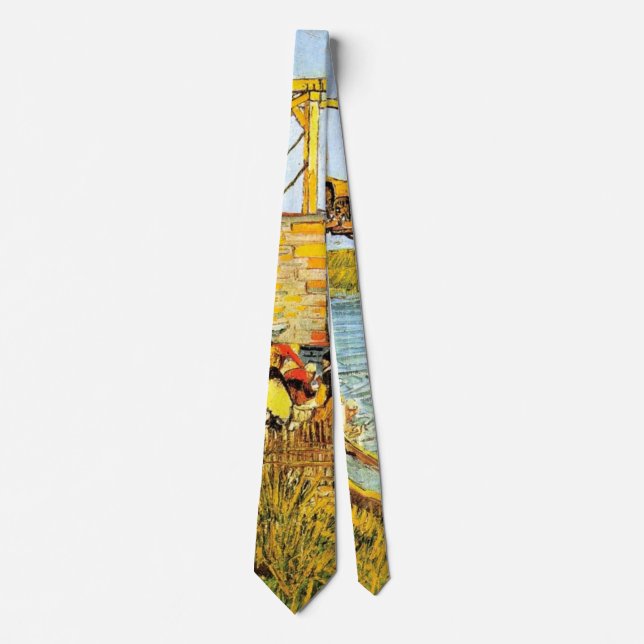 Langlois-bron i Arles av Vincent van Gogh Slips (Framsida)