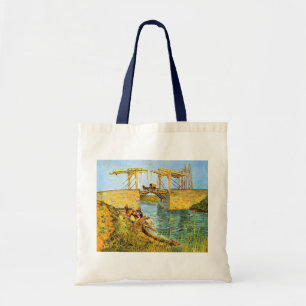 Langlois-bron i Arles av Vincent van Gogh Tygkasse