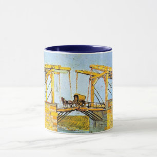 Langloisbron vid Arles av Vincent van Gogh Mugg