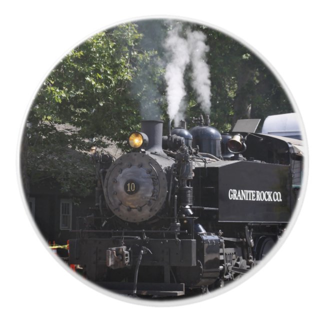 Långmotordrivna keramiska knop knopp (Framsidan)