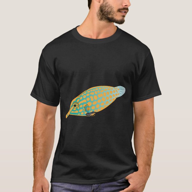 Långnäbbad filfisk t shirt (Framsida)