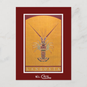 Langosta Postcards Vykort