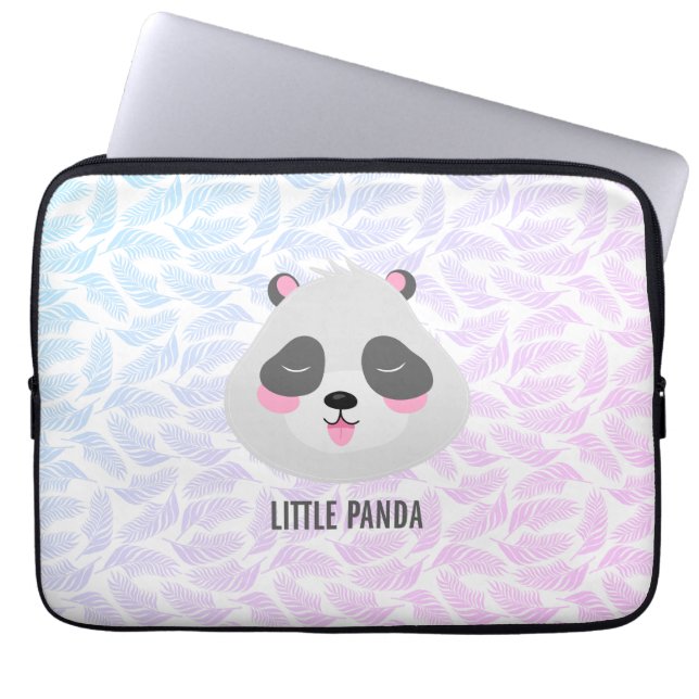Långpanda Laptop Fodral (Framsidan)