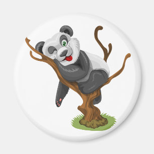 Långpanda Magnet