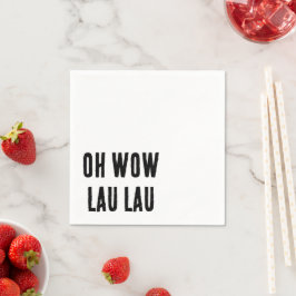 Langpidgin från Hawaiian papper Pappersservett