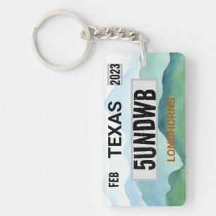 Längre nyckelkedja för registreringsskylt