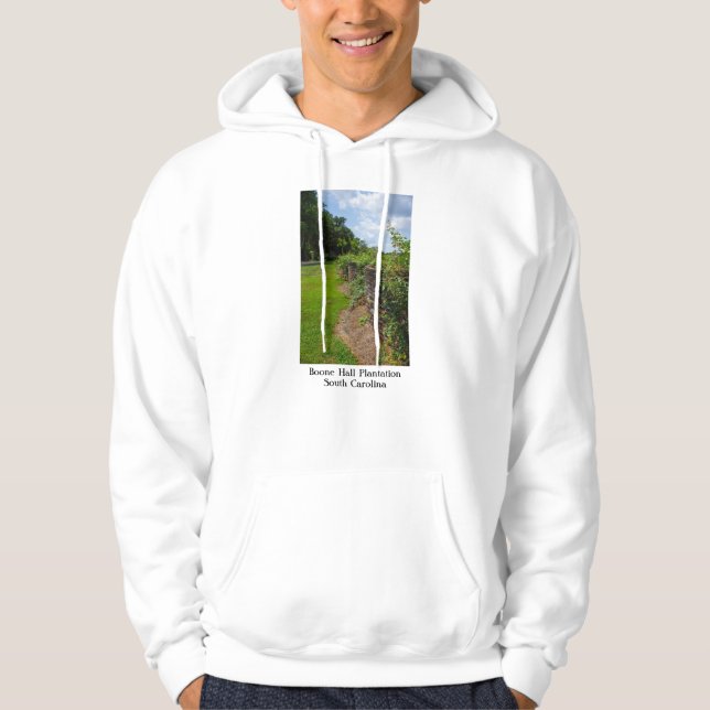 Längs den böjda väggen hoodie (Framsida)