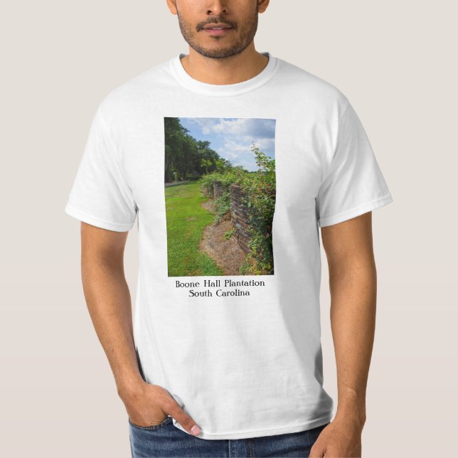 Längs den böjda väggen t shirt (Framsida)