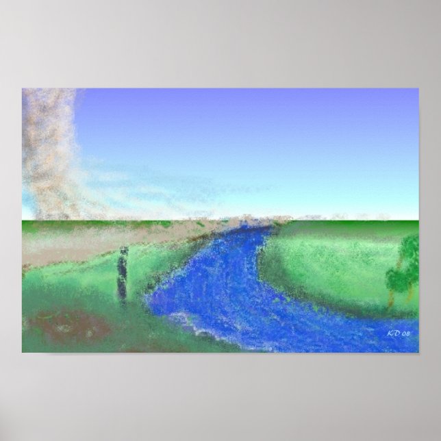 Längs Djävulen Poster (Framsidan)