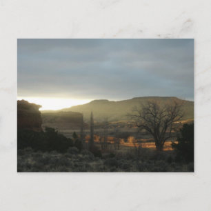 Längs floden Fremont Vykort