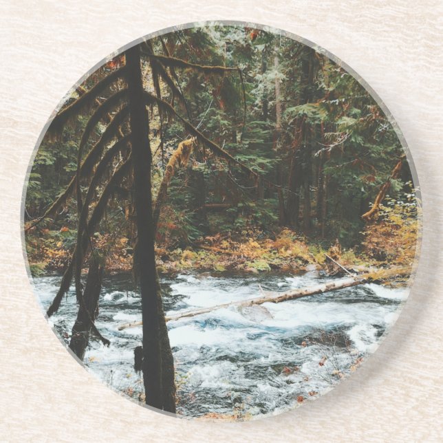 Längs floden McKenzie Underlägg (Framsidan)