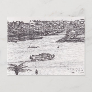 Längs floden Parfym Vykort