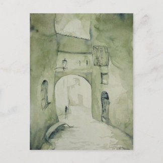 längs gatorna vykort