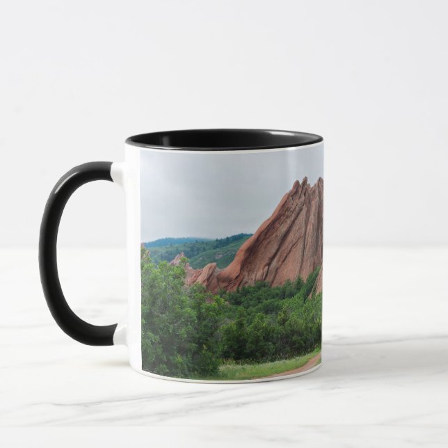 Längs järnvägen vid Roxborough Mugg (Vänster)