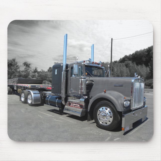 Langs Kenworth W900A Mousepad Musmatta (Framsidan)