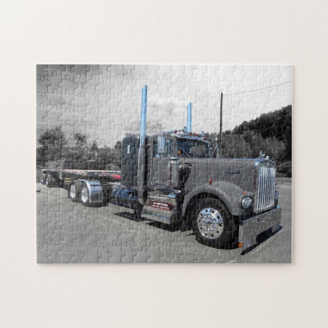 Langs Kenworth W900A pussel (Horisontell)