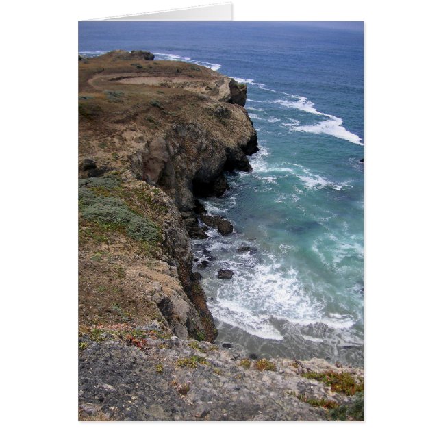 Längs Kusten Hälsningskort (Framsidan)