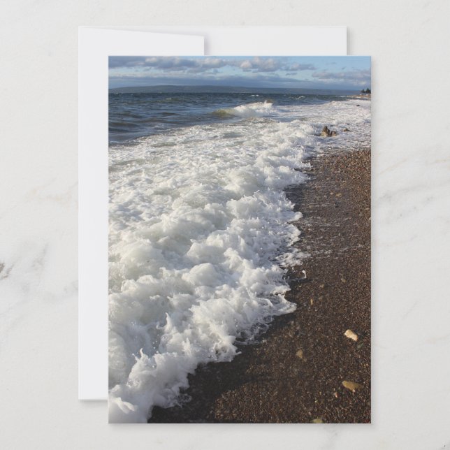 Längs kustlinjen. (Framsida)