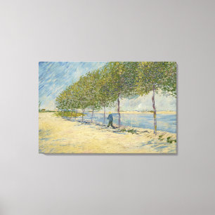 Längs Seine Canvas