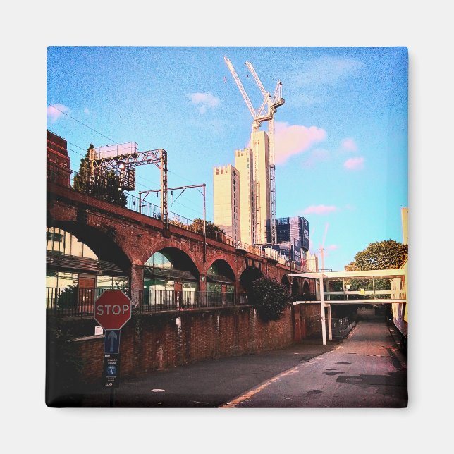 Längs spåret magnet (Framsidan)