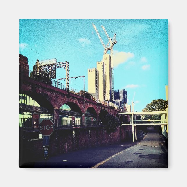 Längs spåret magnet (Framsidan)