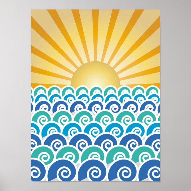 Längs Vinkara blå Poster (Framsidan)