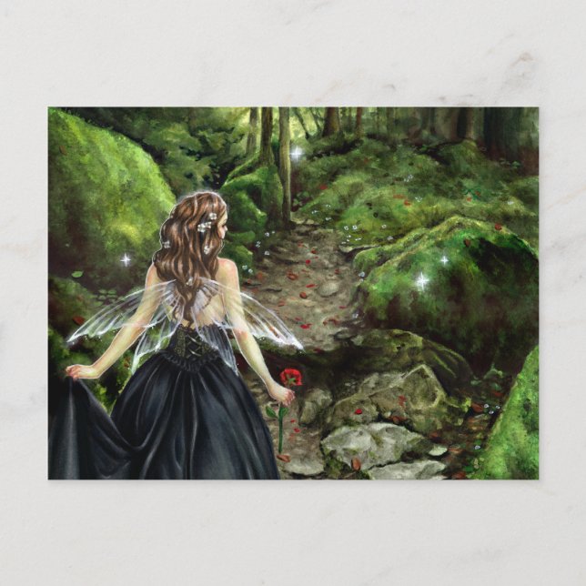 Längs vykortet Forest Väg Vykort (Framsida)