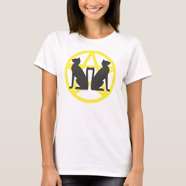 Långsåld katter T Tee Shirt (Framsida)