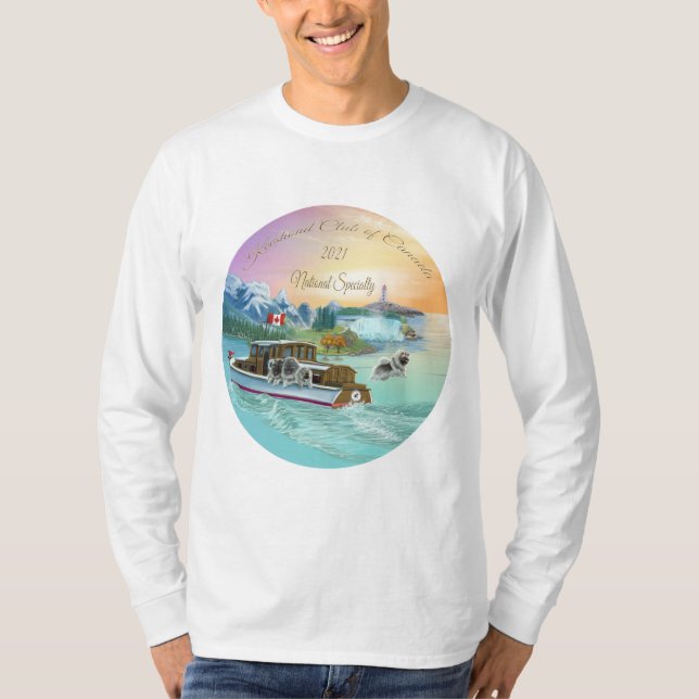 Långsåld Tee - med KCC National Logotyp (Framsida)