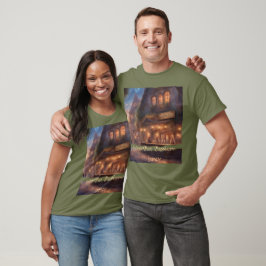 Långsam Bar Brookstone Square fiktiv bar T Shirt