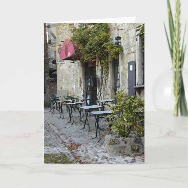 Långsam dag i Kafe Kort (Framsida)