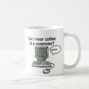 Långsam datormugg kaffemugg