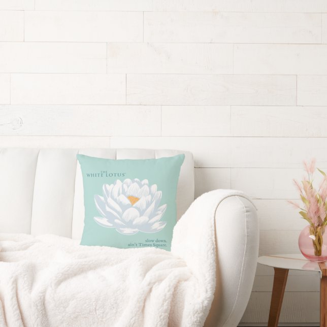 Långsam, det är inte flera gånger fyrkantsblankste kudde (Soffa)