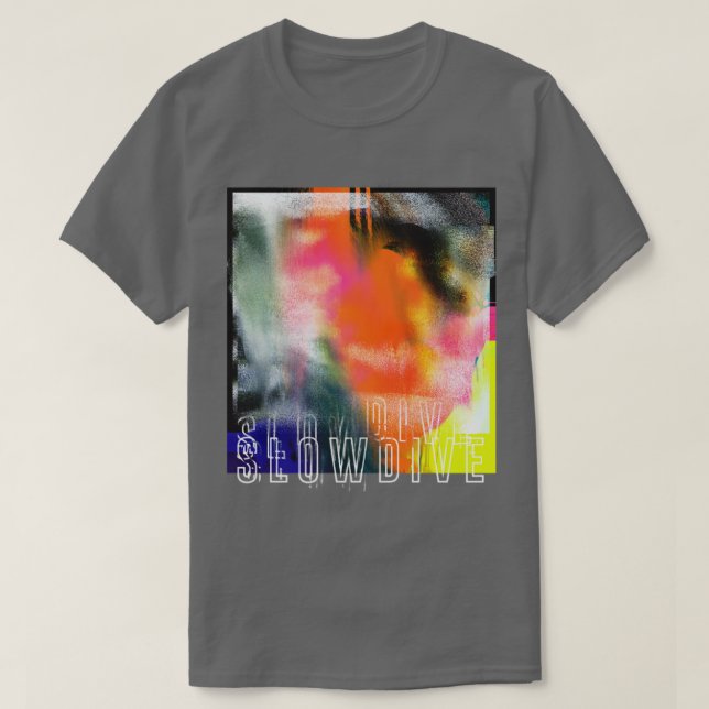 Långsam Dreampop Fan Art Design T Shirt (Design framsida)
