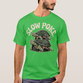 Långsam kolvtopp t shirt