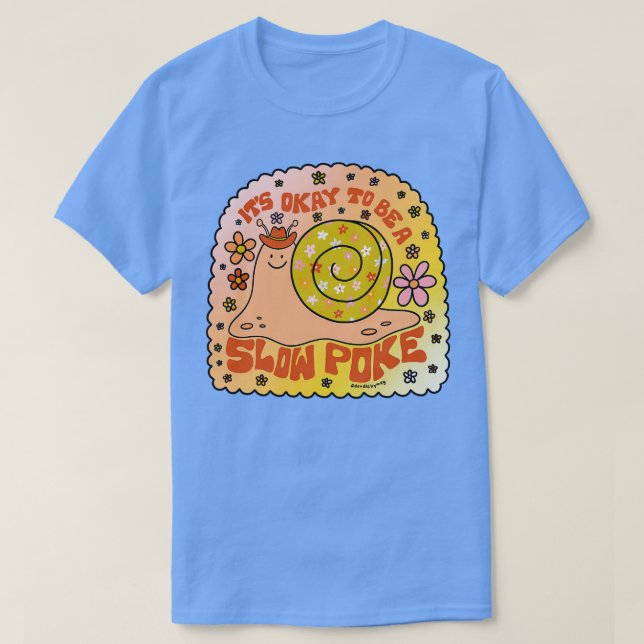 Långsam kolvtopp t shirt (Design framsida)