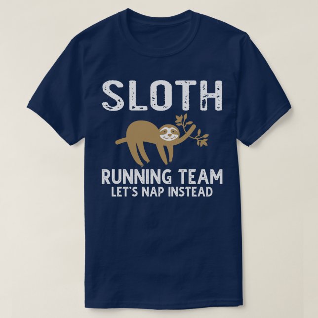 Långsam körning låter Nap i stället T Shirt (Design framsida)
