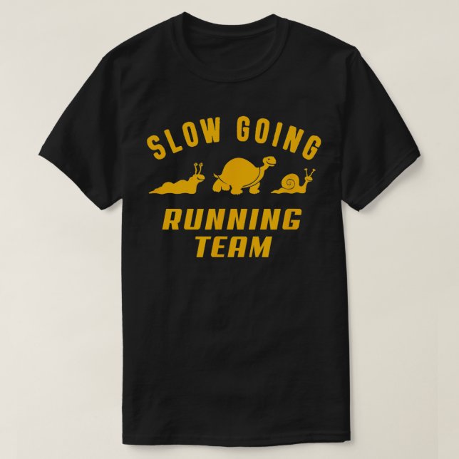 Långsam körning t shirt (Design framsida)