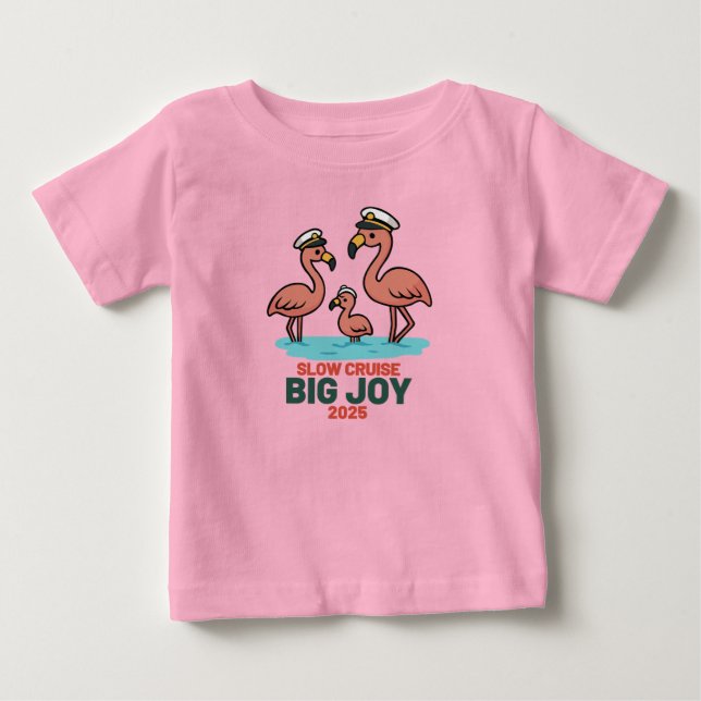 Långsam kryssning stor glädje 2025 t shirt (Framsida)