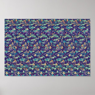 Långsam leverans - Gömt 3D-utskrift Poster