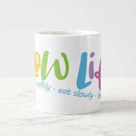 Långsam livslängd jumbo mugg