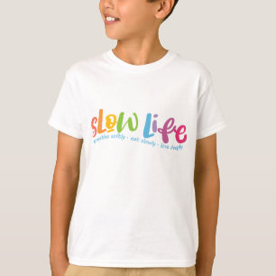 Långsam livslängd t shirt
